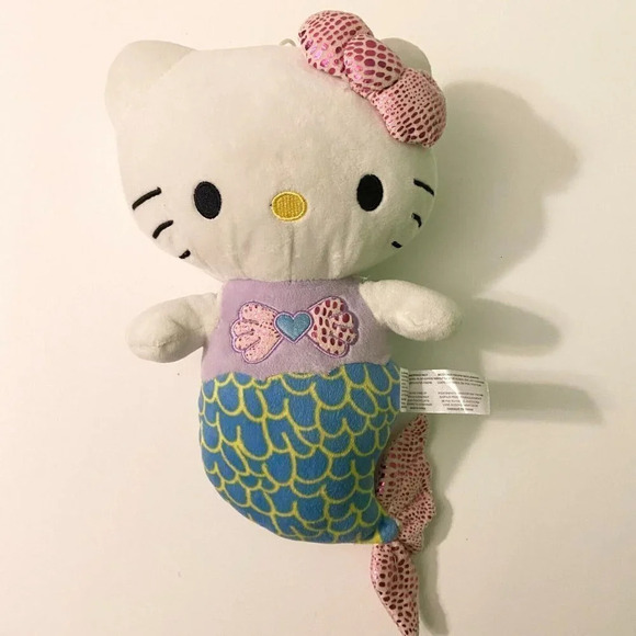 Hello Kitty Sanrio 12 Inch Mermaid Plush  Stuffed Animal Toy - Picture 13 of 13